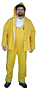 YELLOW PVC THREE PIECE